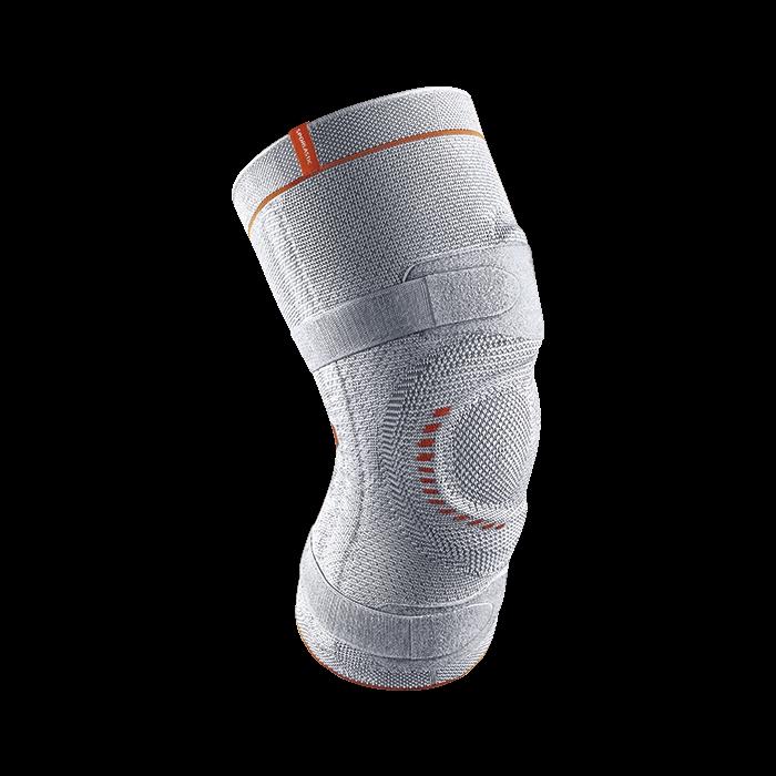 Strikket PATELLADYN knæbandage med patellapude og styrestropper
